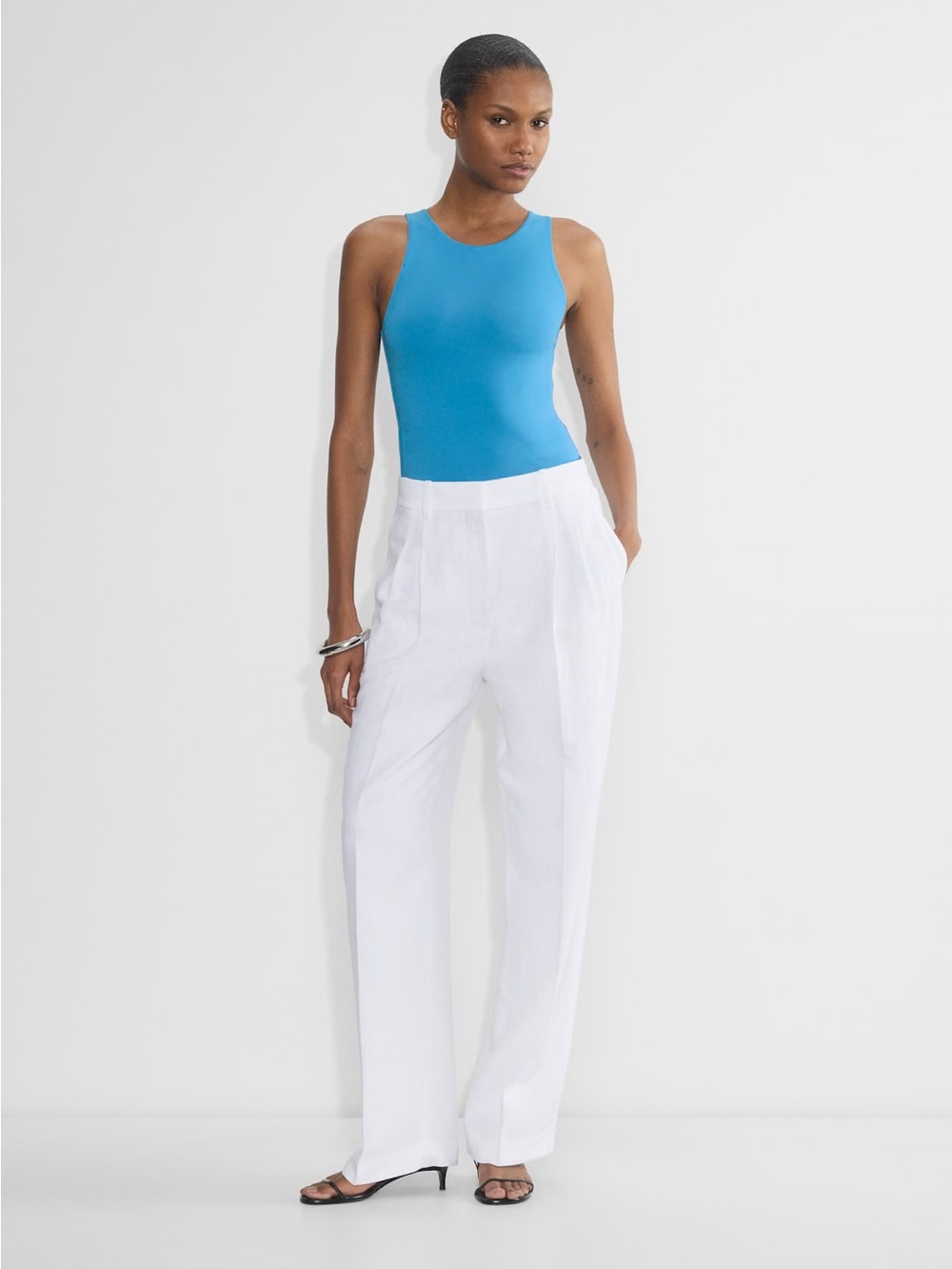 Aritzia Original Contour '90s Tank Splash Blue